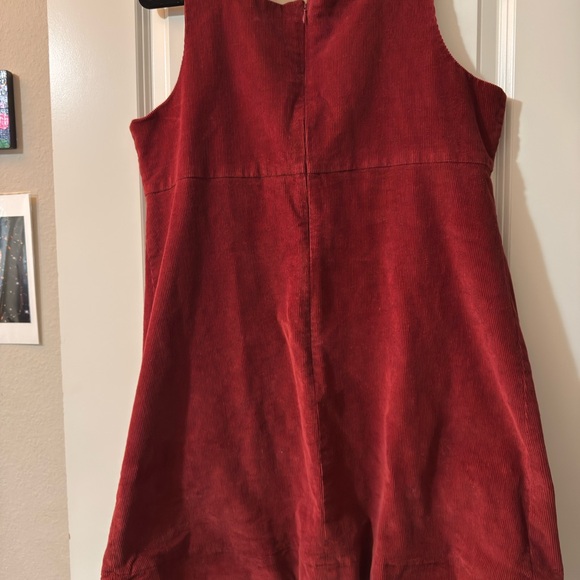 Banana Republic Burnt Orange Corduroy Mini Dress - Picture 6 of 6
